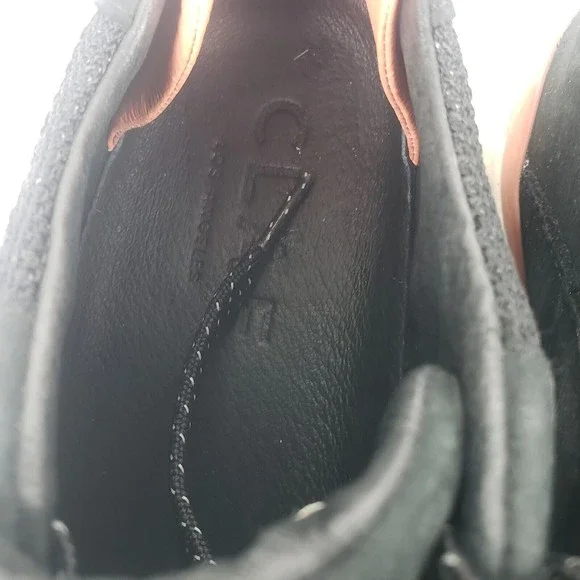 Clae Edwin Microgray Vibram Mens Premium Casual Sneakers Black Size 8.5 - Picture 9 of 14